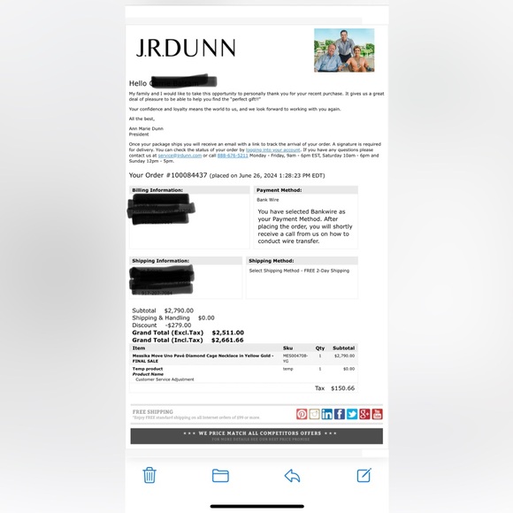 Brand New Messika Move Uno Pave Diamond Cage Necklace in Yellow Gold - Picture 8 of 8